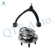 Front Left Upper Control Arm Ball Joint-Wheel Hub Bearing Assembly For 2015 2016 Cadillac Escalade