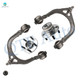 Set of 4 Front Upper Control Arm Ball Joint-Wheel Hub Bearing Assembly For 2005-2008 Dodge Magnum