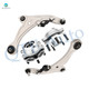 Set of 4 Front Lower Control Arm Ball Joint-Wheel Hub Bearing Assembly For 2007-2012 Nissan Altima
