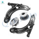Set of 4 Front Lower Control Arm Ball Joint-Wheel Hub Bearing Assembly For 2005 2006 Volkswagen Jetta