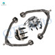 Set of 4 Front Upper Control Arm Ball Joint-Wheel Hub Bearing Assembly For 2000-2006 GMC Yukon RWD