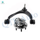 Front Left Upper Control Arm Ball Joint-Wheel Hub Bearing Assembly For 2014-2018 GMC Sierra 1500