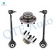 Set of 4 Front Lower Forward Control Arm Ball Joint-Wheel Hub Bearing Assembly For 2005-2008 Dodge Magnum