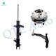 Set of 3 Front Right Lower Control Arm Ball Joint-Wheel Hub Bearing Assembly-Suspension Strut Assembly For 2003-2007 Nissan Murano