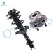 Front Right Quick Complete Strut Assembly-Wheel Hub Bearing Assembly For 2012 2013 Subaru Impreza