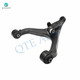 Set of 6 Front Lower Control Arm-Wheel Hub Bearing Assembly-Quick Complete Strut-Coil Spring Assembly For 2002-2007 Jeep Liberty
