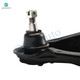 Set of 3 Front Right Upper Control Arm Ball Joint-Wheel Hub Bearing Assembly-Shock Absorber For 2003 2004 GMC Jimmy