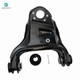 Set of 6 Front Upper Control Arm Ball Joint-Wheel Hub Bearing Assembly-Shock Absorber For 2003 2004 GMC Jimmy Monotube