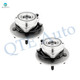 Pair of 2 Front Wheel Bearing-Hub Assembly For 2000-2004 Ford F-150 4WD