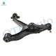 Set of 3 Front Left Lower Control Arm Ball Joint-Wheel Hub Bearing Assembly-Quick Complete Strut-Coil Spring Assembly For 2005 Jeep Grand Cherokee RWD