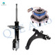 Set of 3 Front Left Lower Control Arm Ball Joint-Wheel Hub Bearing Assembly-Suspension Strut Assembly For 1999-2001 Pontiac Montana