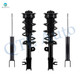 Set of 4 Front Quick Complete Strut-Coil Spring Assembly-Rear Shock Absorber For 2003-2007 Cadillac CTS