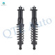 Pair of 2 Rear L-R Quick Complete Strut-Coil Spring For 2002-2005 Lexus IS300