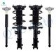 Set of 4 Front Quick Complete Strut-Coil Spring Assembly-Rear Complete Shock Absorber Kit For 2017-2020 Hyundai Elantra