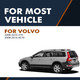 Pair of 2 Rear Complete Shock Absorber Kit For 2008-2010 Volvo V70