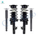 Set of 4 Front Quick Complete Strut-Coil Spring Assembly-Rear Complete Shock Absorber Kit For 2008-2010 Volvo V70
