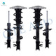 Set of 4 Front Suspension Strut Assembly-Rear Quick Complete Strut-Coil Spring Assembly For 2018-2021 Jeep Compass
