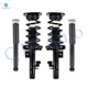 Set of 4 Front Quick Complete Strut-Coil Spring Assembly-Rear Complete Shock Absorber Kit For 2011-2019 Volvo S60