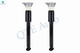 Set of 4 Front Quick Complete Strut-Coil Spring Assembly-Rear Complete Shock Absorber Kit For 2013-2015 BMW 320I