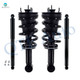 Set of 4 Front Quick Complete Strut-Coil Spring Assembly-Rear Shock Absorber For 2014-2018 GMC Sierra 1500