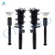 Set of 4 Front Quick Complete Strut-Coil Spring Assembly-Rear Complete Shock Absorber Kit For 2012-2015 BMW 335I