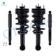 Set of 4 Front Quick Complete Strut-Coil Spring-Rear Shock Absorber For 2017-2020 Chevy Tahoe Monotube Performance Upgrade