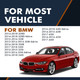 Pair of 2 Rear Complete Shock Absorber Kit For 2014-2016 BMW 435I Coupe