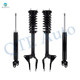 Front-Rear Quick Complete Strut- Shock For 2016-2021 Jeep Grand Cherokee AWD