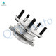 Set of 3 Front Left Lower Control Arm Ball Joint-Wheel Hub Bearing Assembly-Quick Complete Strut-Coil Spring Assembly For 2007-2009 Hyundai Santa FE