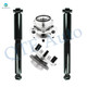 Set of 4 Front Shock Absorber-Wheel Hub Bearing Assembly For 1988-1994 Chevrolet K2500 Monotube Performance Upgrade