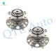 Pair of 2 Rear Wheel Bearing-Hub Assembly For 2006-2011 Honda Civic