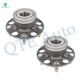 Pair of 2 Rear Wheel Bearing-Hub Assembly For 2004-2008 Acura TL