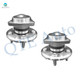 Pair of 2 Rear Wheel Bearing-Hub Assembly For 2003-2008 Pontiac Vibe FWD 4-Wheel ABS
