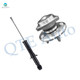 Rear Suspension Strut Assembly-Wheel Hub Bearing Assembly For 2004-2009 Toyota Prius