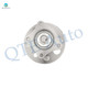 Rear Left Quick Complete Strut-Coil Spring Assembly-Wheel Hub Bearing Assembly For 1993-2002 Toyota Corolla