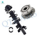 Front Left Quick Complete Strut-Coil Spring Assembly-Wheel Hub Bearing Assembly For 2015-2017 Chrysler 200 AWD
