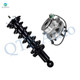 Front Quick Complete Strut-Coil Spring Assembly-Wheel Hub Bearing Assembly For 2005-2019 Nissan Frontier