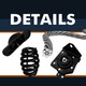 924-510 Spare Tire Hoist, Winch Carrier Replacement For 2001 2002 GMC Sierra 1500 HD