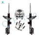 Set of 4 Front Suspension Strut Assembly-Wheel Hub Bearing Assembly For 2007-2009 Hyundai Santa FE