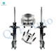 Set of 4 Front Suspension Strut Assembly-Wheel Hub Bearing Assembly For 2010-2012 Hyundai Santa FE Set of 4 Front Suspension Strut Assembly-Wheel Hub Bearing Assembly For 2010-2012 Hyundai Santa FE
