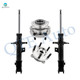 Set of 4 Front Suspension Strut Assembly-Wheel Hub Bearing Assembly For 2013 2014 Hyundai Santa FE Sport
