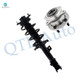 Front Left Quick Complete Strut-Coil Spring Assembly-Wheel Hub Bearing Assembly For 2013 2014 Hyundai Santa FE