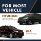 Front Right Quick Complete Strut-Coil Spring Assembly-Wheel Hub Bearing Assembly For 2013 2014 Hyundai Santa FE Sport