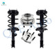 Set of 4 Front Quick Complete Strut-Coil Spring Assembly-Wheel Hub Bearing Assembly For 2007-2009 Hyundai Santa FE Limited SE GLS Set of 4 Front Quick Complete Strut-Coil Spring Assembly-Wheel Hub Bearing Assembly For 2007-2009 Hyundai Santa FE Limited SE GLS