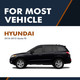 Front Left Quick Complete Strut-Coil Spring Assembly-Wheel Hub Bearing Assembly For 2010-2012 Hyundai Santa FE