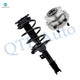 Front Right Quick Complete Strut-Coil Spring Assembly-Wheel Hub Bearing Assemblying For 2007-2012 Hyundai Veracruz