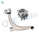 Front Right Lower Control Arm Ball Joint-Wheel Hub Bearing Assembly For 2005-2010 Pontiac G6