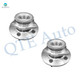 Pair of 2 Front Wheel Hub Bearing Assembly For 2000 2001 Dodge RAM 1500 4WD 2-Wheel ABS