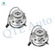 Pair of 2 Front Wheel Hub Bearing Assembly For 2000 2001 Dodge RAM 1500 4WD 4-Wheel ABS