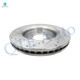 Front Drilled Slotted Disc Brake Rotors For 2015-2022 Ford Transit-350